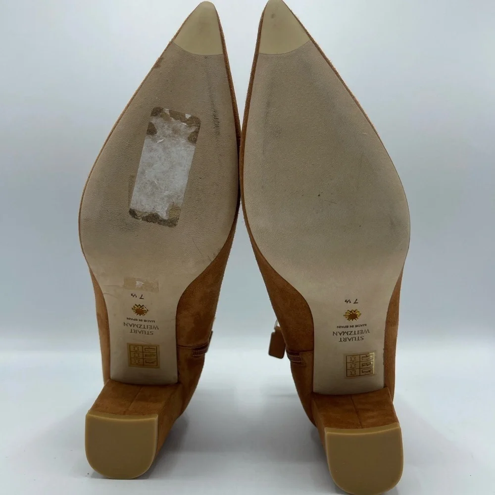 STUART WEITZMAN NOUGAT BOOTIE